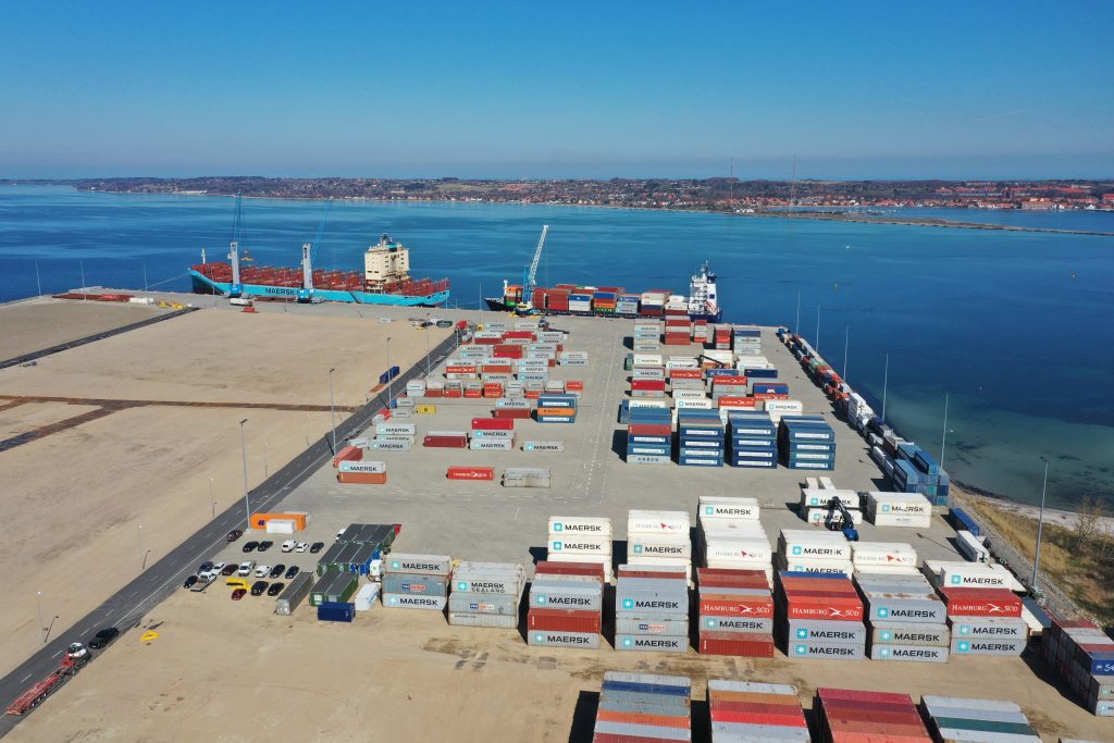 APM Terminals containerterminal i Kalundborg