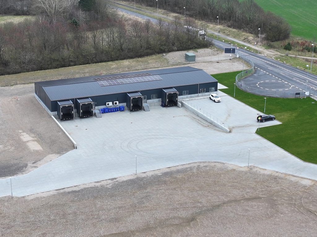 Kalundborg Havns grænsekontrolsted med faciliteter til told, fødevare- og veterinærkontrol.